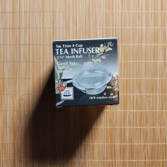 Tea Time 4 Cup Tea Infuser, 2 1/2" Mesh Ball - Picture 1 of 1